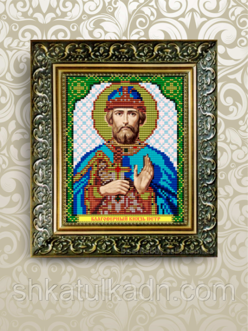 Схема для вишивки бісером іменна Петро Дніпро - фото 1