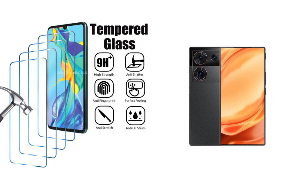 Захисне скло ArmorGlass для ZTE Nubia Z50 Ultra – стійке до подряпин та ударів Київ - фото 1