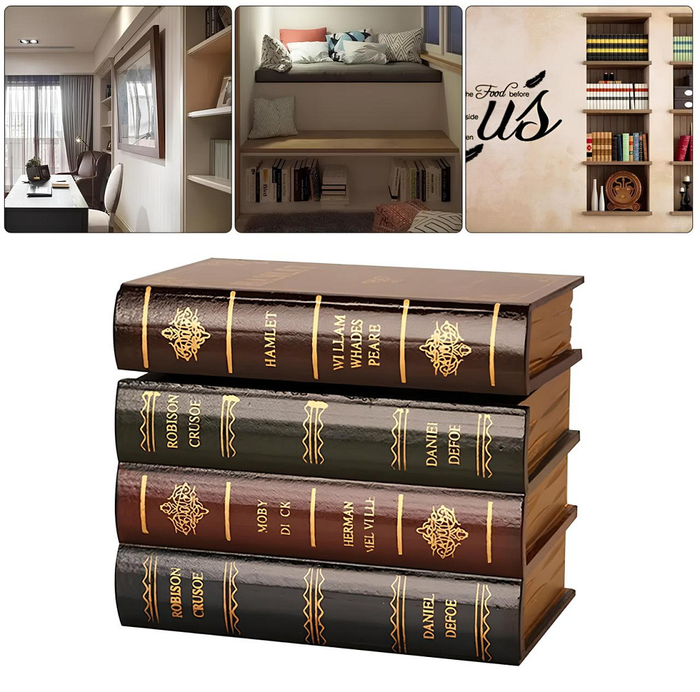 Книжный тайник-шкатулка RESTEQ — оригинальное решение для хранения ценностей и украшение интерьера Киев - изображение 8