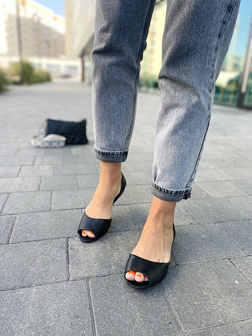 SEE SEVEN Балетки жіночі SEE SEVEN 73 чорні (весна-літо, шкіра натуральна) (3456) лише 37р.38р. Коломия - фото 9