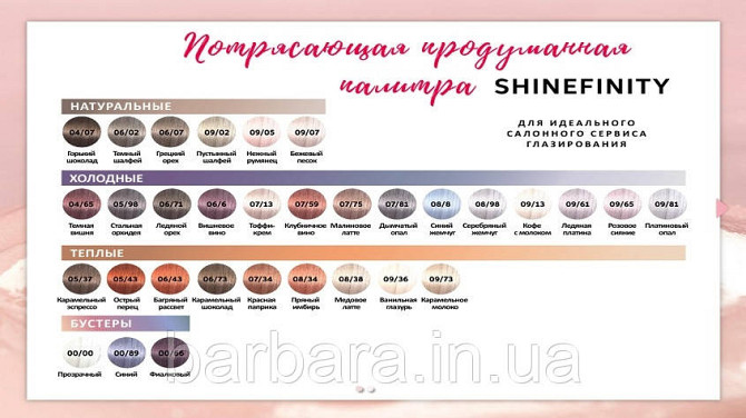 010/8 Краска для волос Wella Shinefinity  010/8 Киев - изображение 9