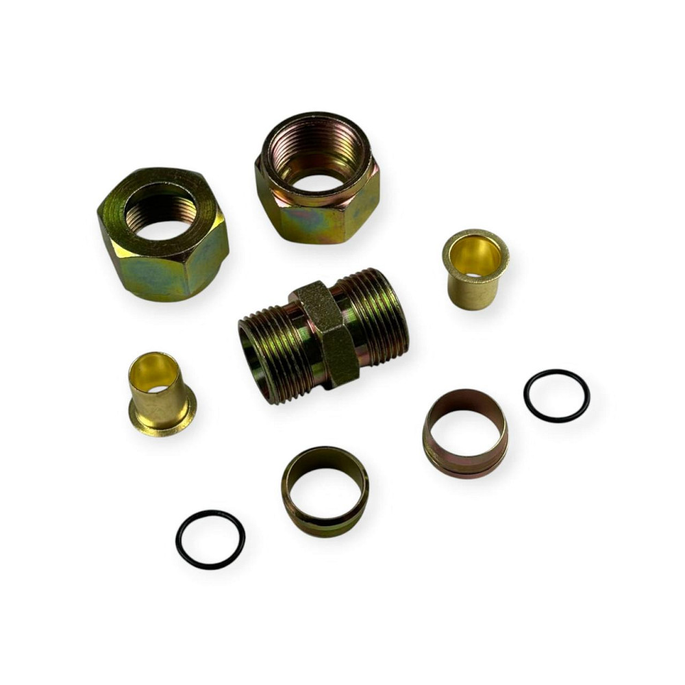 Аварійне метал розбірний прямий 16x16 з'єднання Мукачево - фото 2