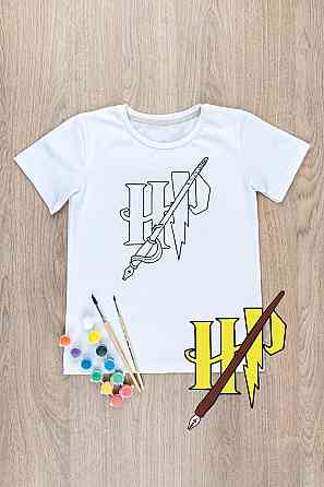Футболка-раскраска детская   