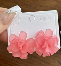 Серьги женские весна-лето Цветы Киев - изображение 1