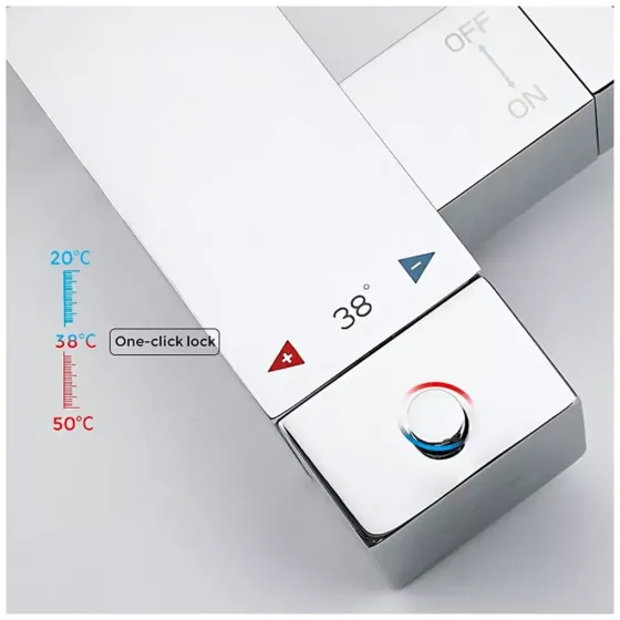 Гігієнічний душ GAPPO G7207-40 з термостатом, хром Київ