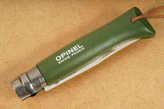 Туристичний Ніж Opinel "Inox No8 VRI бук" Origins Khaki (001703) Неіржавка сталь Нововолинськ
