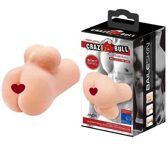Мастурбатор-анус CRAZY BULL- JACK, BM-009151 Sex Aura Киев