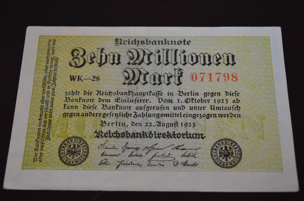 Германия, 10000000 марок (10 миллионов), 1923 г (071798) Полтава - изображение 1