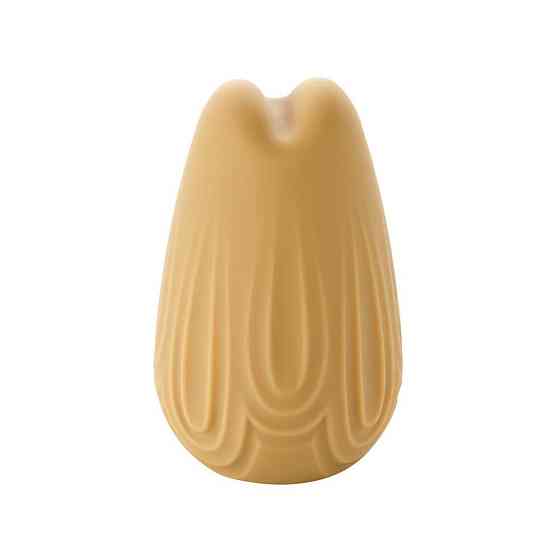 Мини-вибратор для клитора с фигурным узором Sweet Em Velvet Lure,10 режимов вибрации, желтый Sex Aura Киев