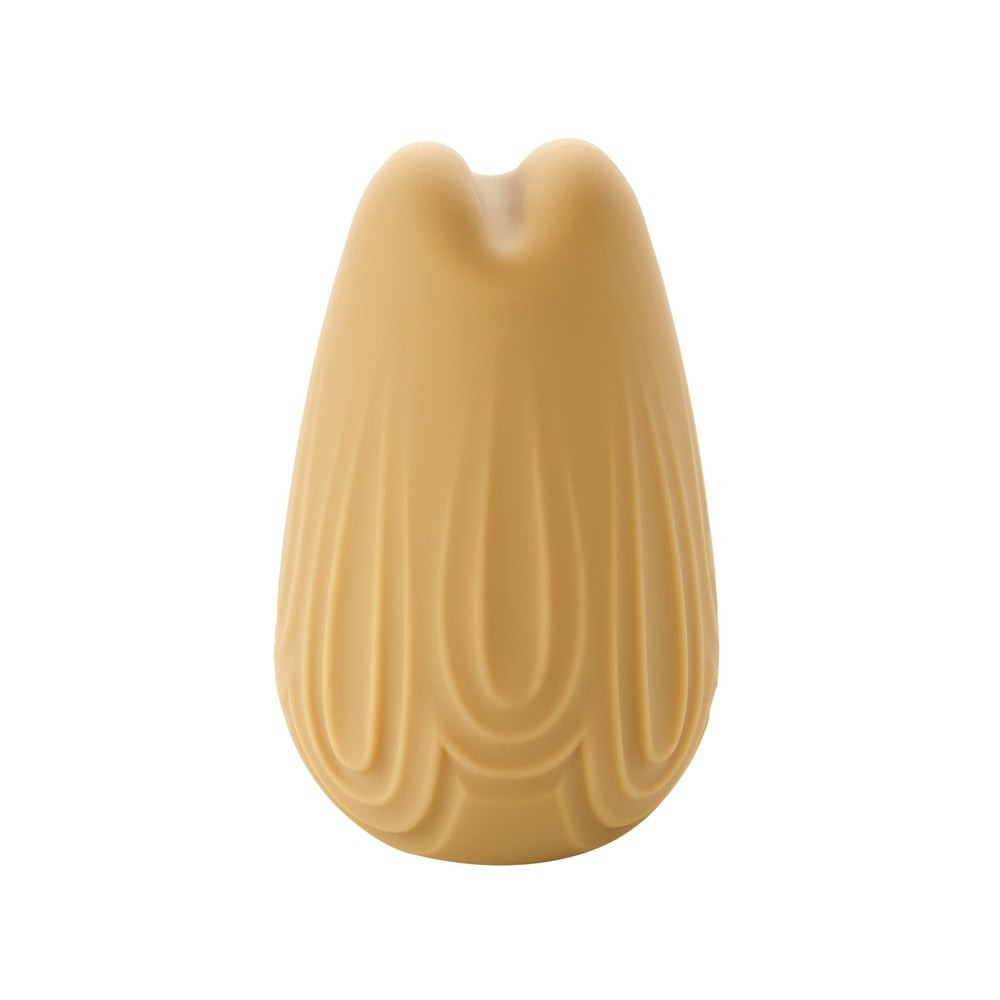 Мини-вибратор для клитора с фигурным узором Sweet Em Velvet Lure,10 режимов вибрации, желтый Sex Aura Киев - изображение 1