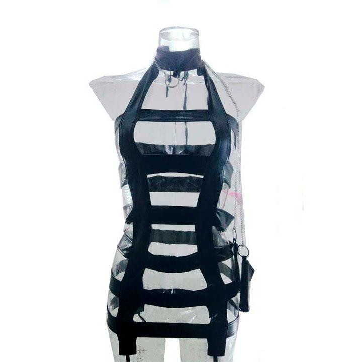 Эротический латексный костюм 