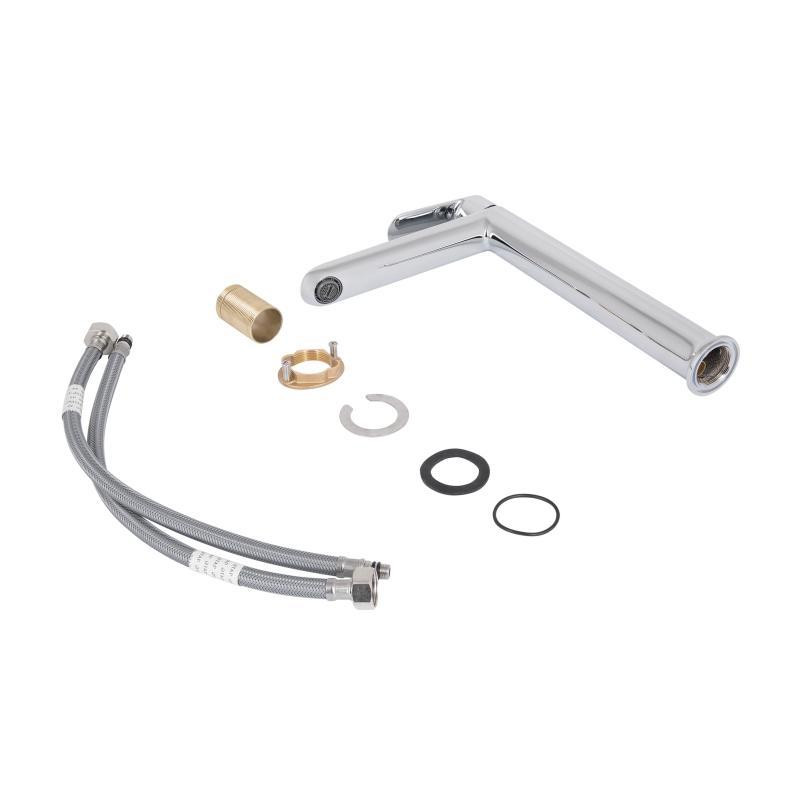 Смеситель для раковины Qtap Evia QTEVI269CRM47577 (k30), однорычажный, высокий, Chrome Харьков - изображение 7