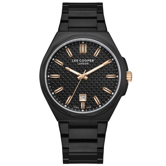 Чоловічий водостійкий наручний годинник Lee Cooper Knight (Чорний) Вінниця - фото 1