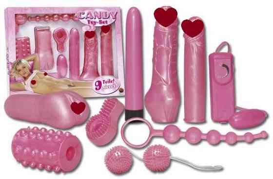 Набір інтимних іграшок CANDY Sex Aura Київ