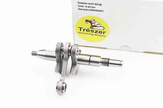 Колінвал, палець 10mm MS-180 + підшипник Бершадь