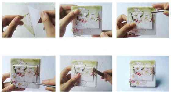 Наклейка на выключатель 