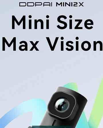 Авторестратор DDPAI Mini 2X 2K Wi-Fi 5G ADAS Night Vision 2.0 Киев
