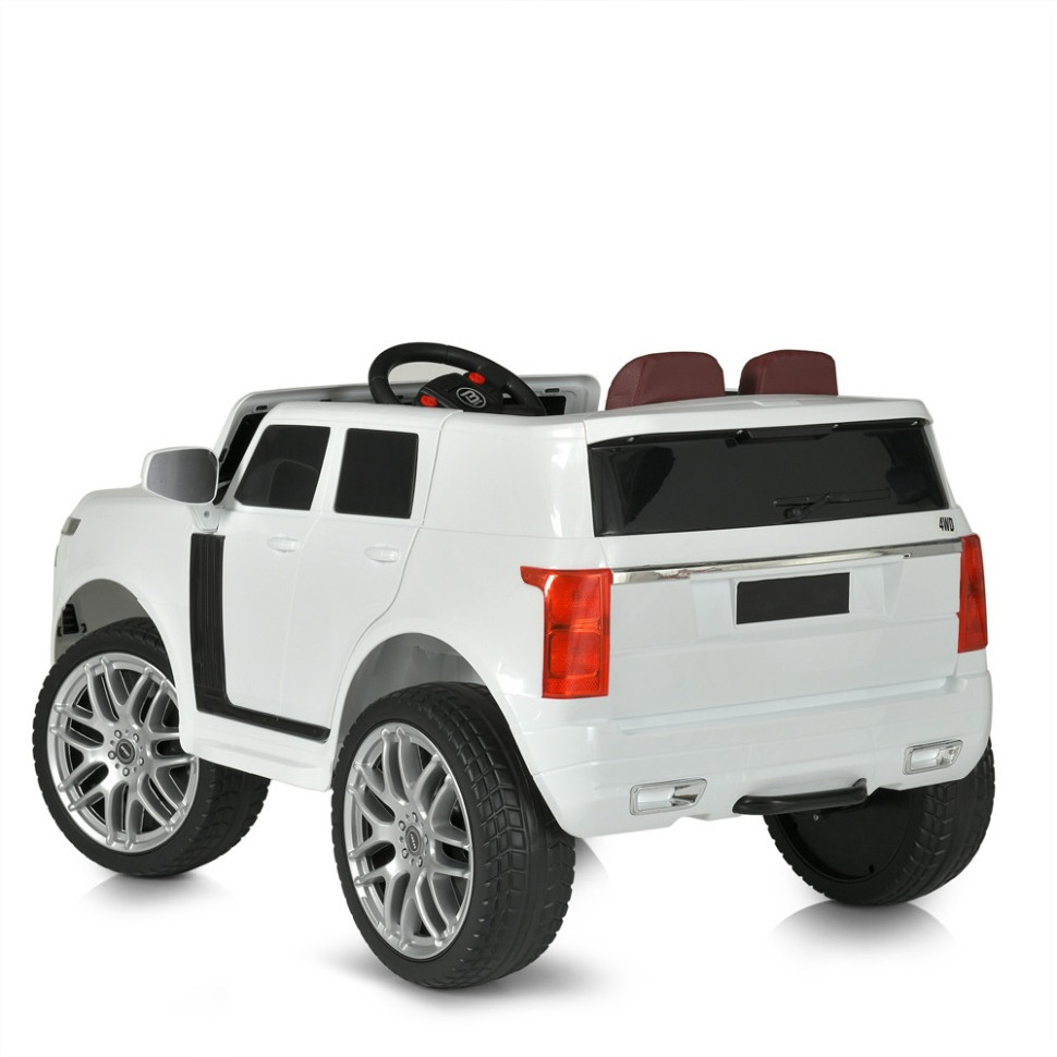 Дитячий електромобіль Джип M 4837EBLR-1 білий до 40 кг Вінниця - фото 5