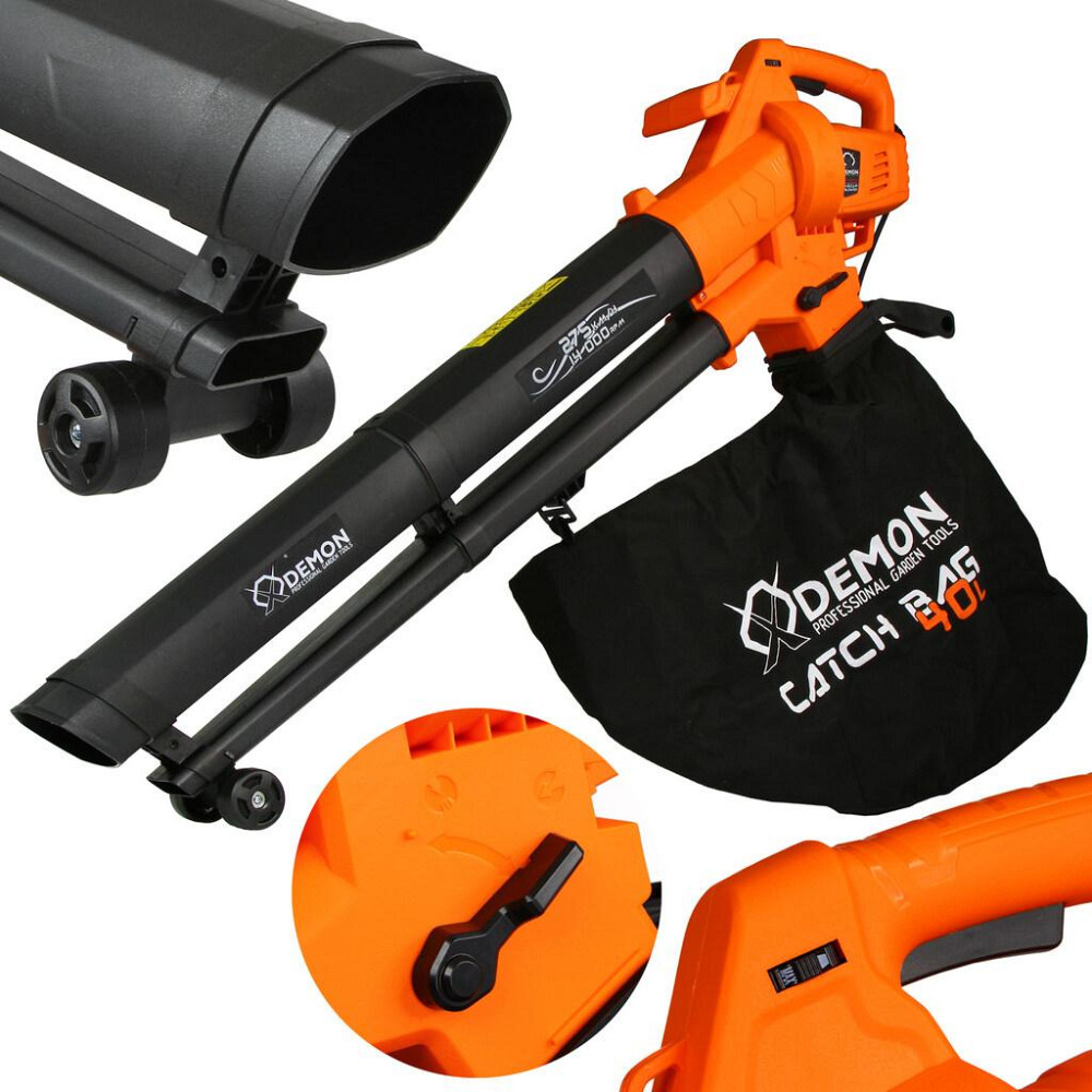 Електрична повітродувка-пилосос з функцією подрібнення Mar-Pol «DEMON» (M88165) Нововолинськ - фото 1