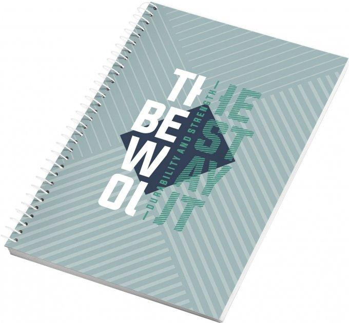 Блокнот А4 "Аркуш" The best way, 64 арк, клітинка, бічна спіраль, м'яка обкл, 1В2276, шт Київ - фото 1