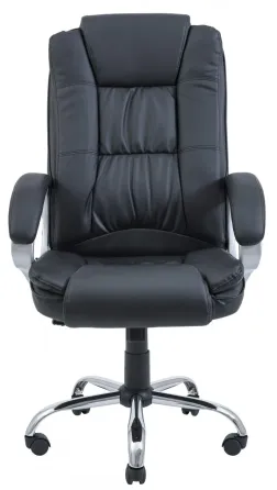 Офісне Крісло Керівника Richman California Хром М2 AnyFix Чорний Київ