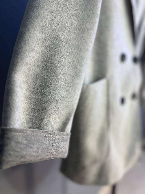 Жакет женский LADY YEP 2057 оверсайз удлиненный с карманами бежевый, бежевый, one size Киев - изображение 5