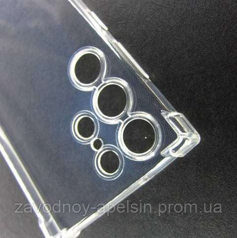 Samsung S23 Ultra S918 Прозорий чохол (захист камери + кути) Одеса - фото 2