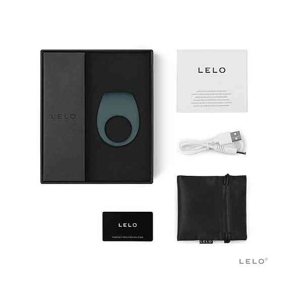 Ерекційне кільце з вібрацією LELO Tor 2 Green Sex Aura Київ
