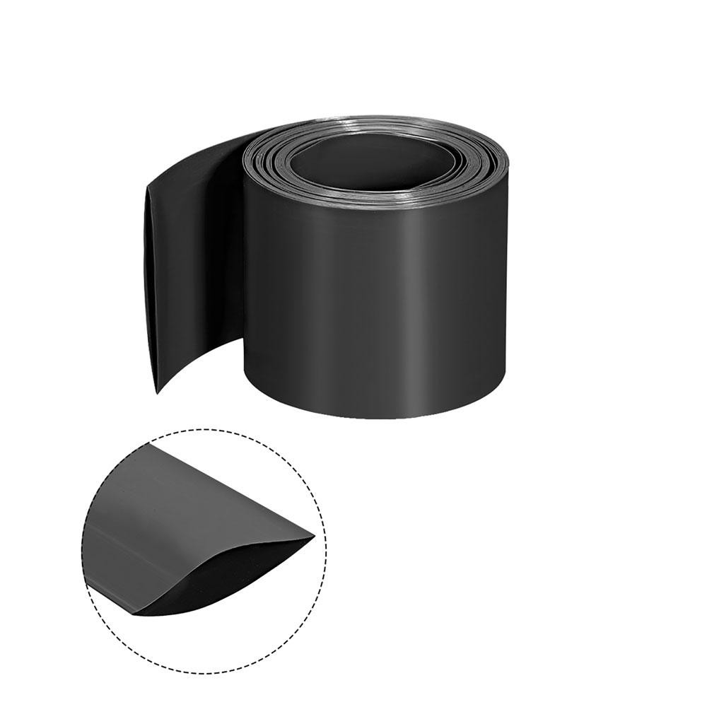 Чёрная термоусадочная трубка 1 м, 125x0.3 мм Киев - изображение 1