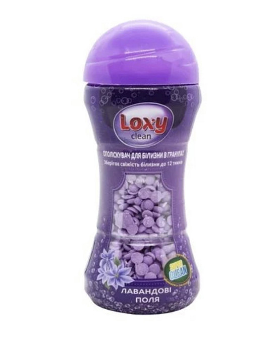 Ополіскувач для білизни Loxy Clean Лавандові поля, в гранулах, 210 г Виноградов - изображение 1