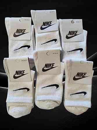 Жіночі шкарпетки білі високі. Бавовна. Набір 6 шт. Розмір 36-41 Київ