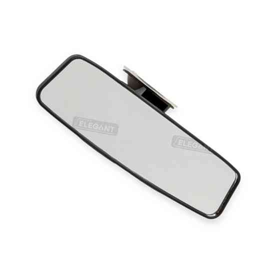 Зеркало на присоске прямое 240х65 мм салонное Мукачево