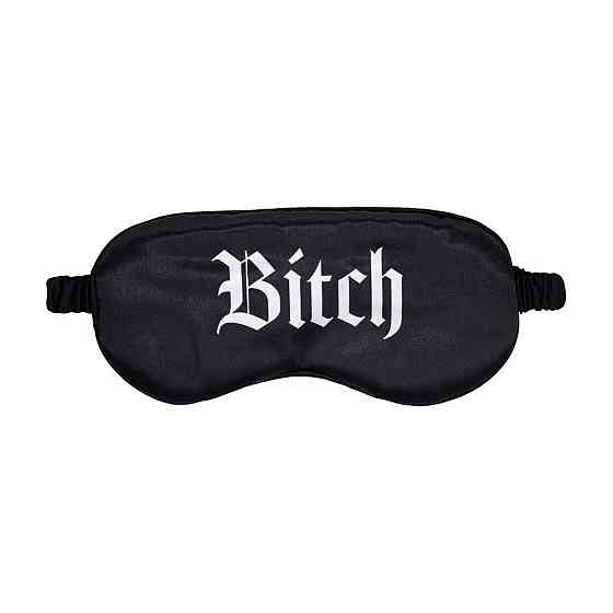 Маска на очі - Ouch! Satin Blindfold Bitch Black Sex Aura Київ