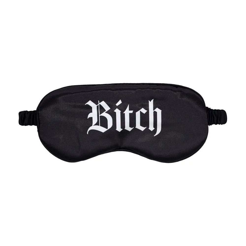 Маска на глаза – Ouch! Satin Blindfold Bitch Black Sex Aura Киев - изображение 1