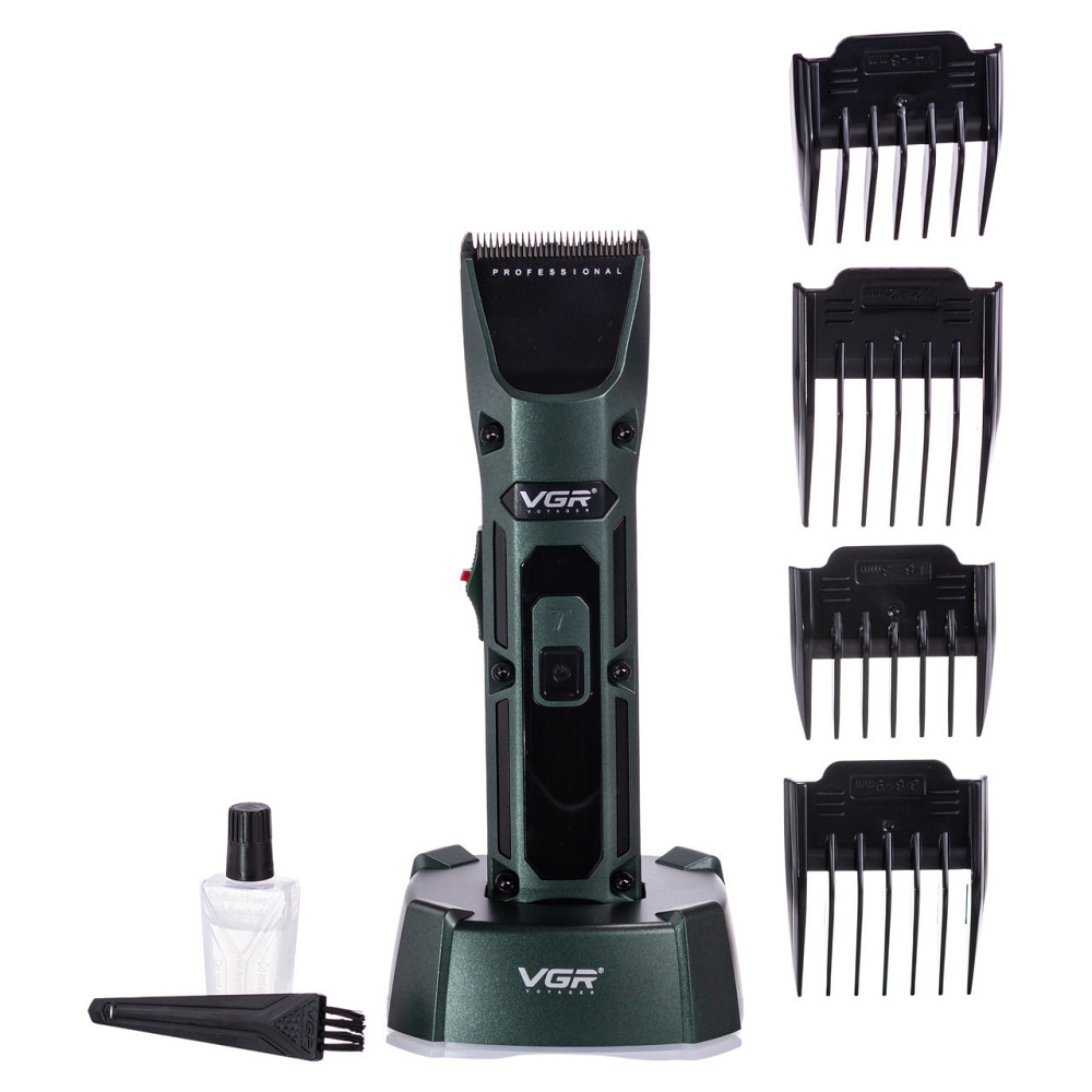 Профессиональная машинка для стрижки с насадками VGR Киев - изображение 7