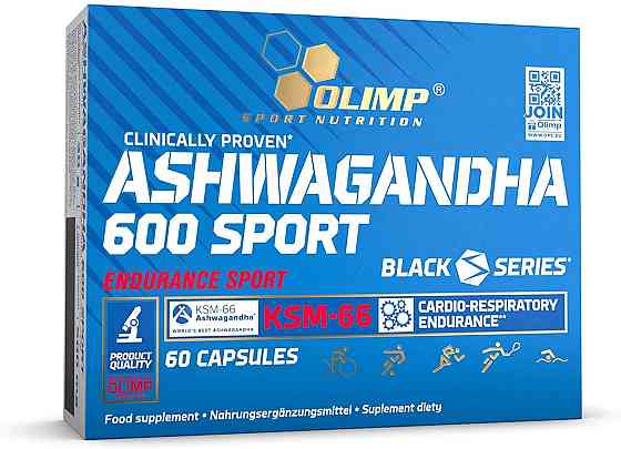 Ашваганда OLIMP Ashwagandha 600 Sport 60 caps Луцк