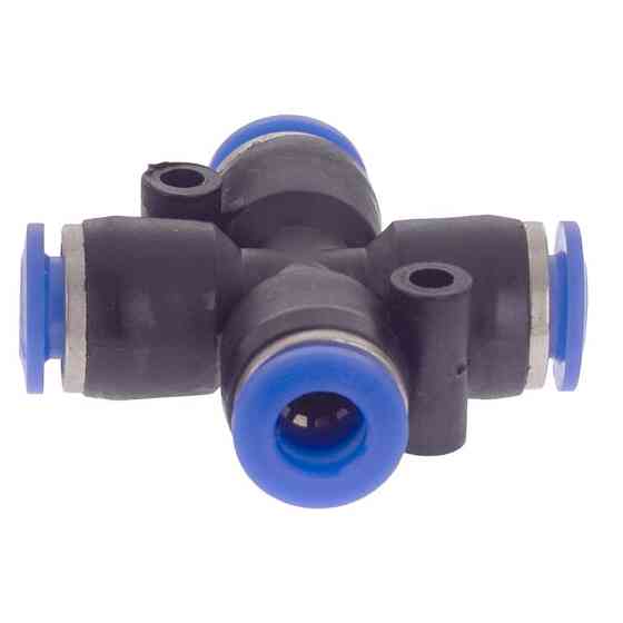 Соединение цанговое (Х-образное) Ø6×6мм SIGMA (7026591) Киев