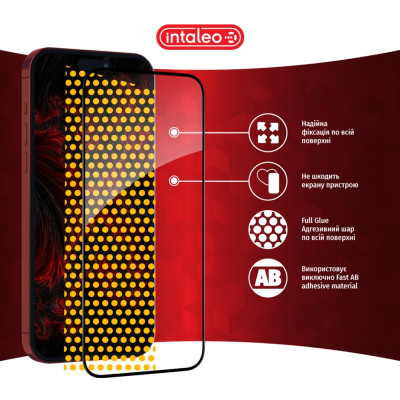Стекло защитное Intaleo Full Glue Apple iPhone 15 Pro Max (1283126575457) Винница - изображение 7