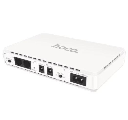Універсальний зарядний акумулятор Power Bank 8800mah Hoco DB25 для роутерів 5V-9V-12V (smart mini UPS) Вінниця - фото 7