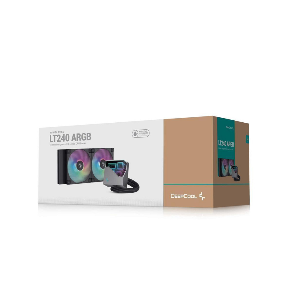 Система водяного охолодження DeepCool LT240 ARGB Black (R-LT240-BKAMNC-G-1) ( Чорний ) Харьков - изображение 6