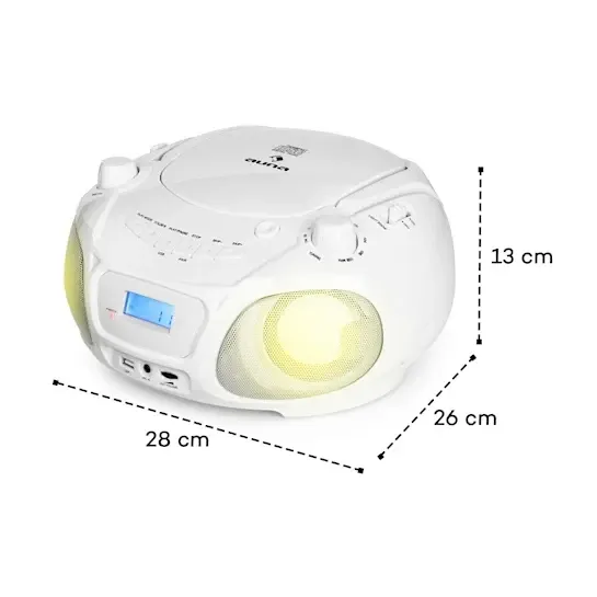 Бумбокс Auna Roadie Sing CD з функцією караоке з Німеччини Уцінка Дніпро - фото 3