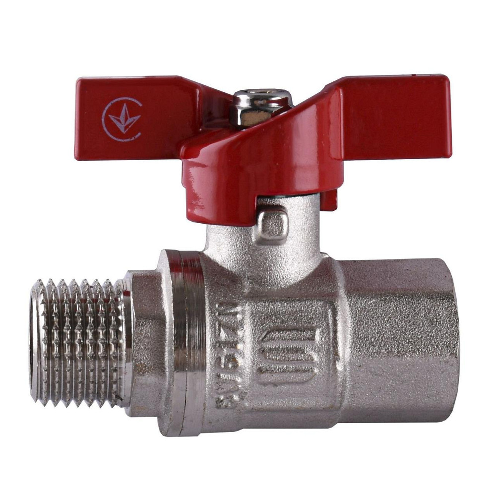 Кран кульовий прямий SELBA 1/2″ ЗВ КБ SL1508 (000009621) Київ - фото 1