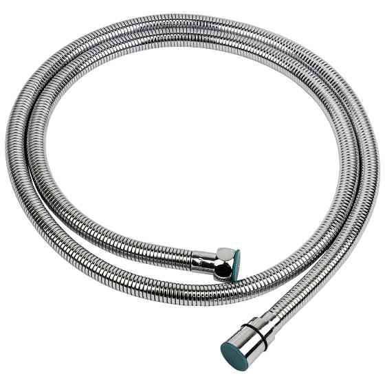 Шланг для душу 1/2" SS хромований розтяжний з підшипником 150-210см AQUATICA XB-6153 (9792010) Рівне