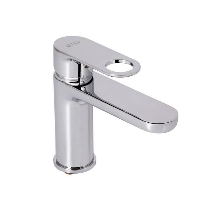 Змішувач для раковини Qtap Jay QTJAY270CRM45539 (k35), одноважільний, низький, Chrome Харків - фото 1