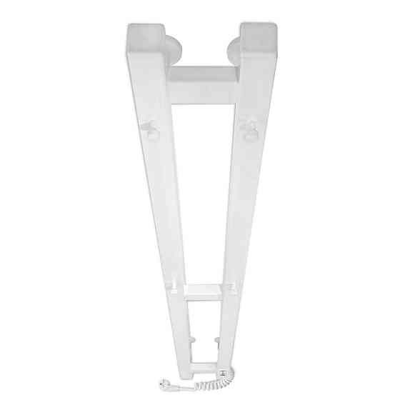 Електрична сушарка для рушників Laris Зебра ДУЕТ 80х1200 Е біла Київ