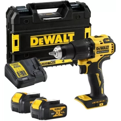 Шуруповерт DeWALT 18В XR Li-Ion, 4Ah, 65 Нм, 450-1650 об/мин, вес 1.2 кг, TSTAK (DCD709M2T) Вінниця - фото 2