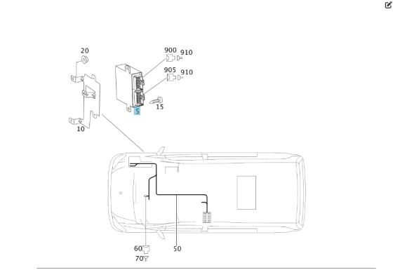 Mercedes-Benz  A6394460446 Блок керування парктрониками V-class W639 Одеса