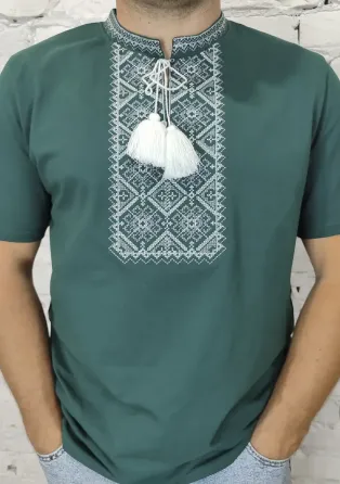 Чоловіча вишиванка в неймовірному кольорі Київ