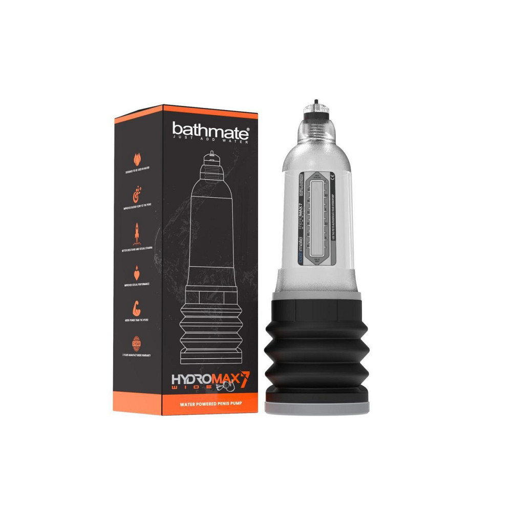 Гидропомпа Bathmate Hydromax 7 WideBoyClear (X30) для члена длиной от 12,5 до 18см, диаметр до 5,5см Sex Aura Киев - изображение 4