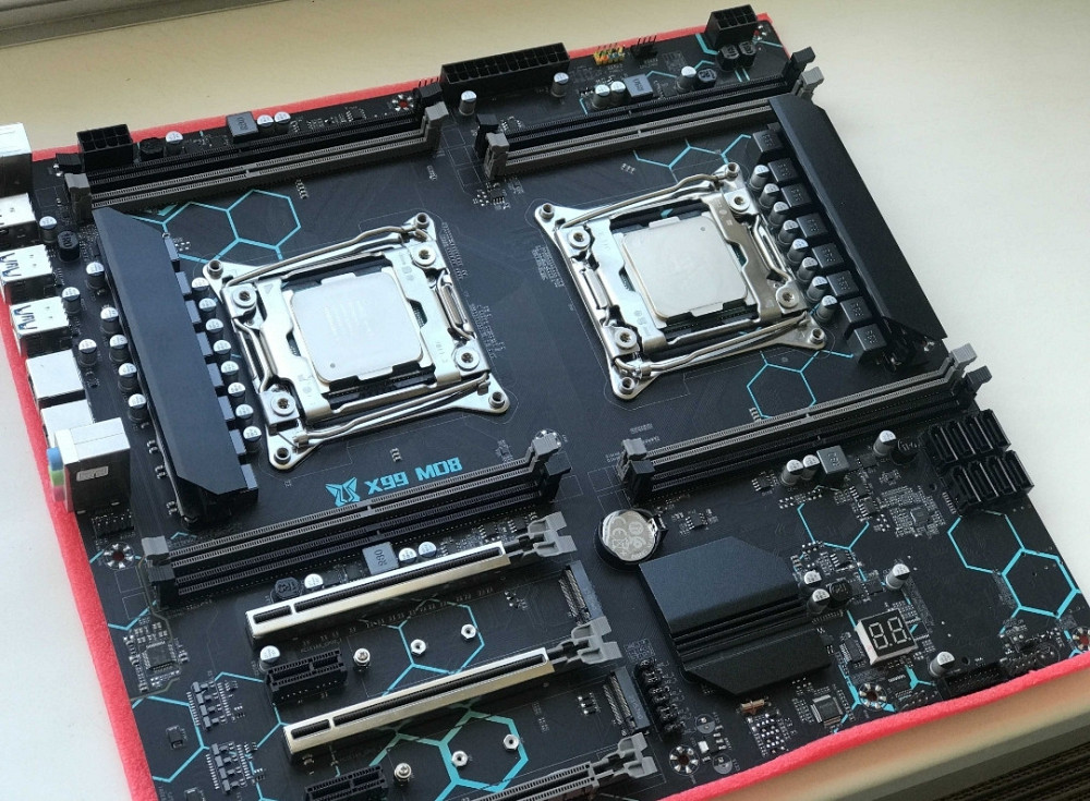 Комплект Machinist X99 MD8 Dual + 2шт Xeon E5-2673v4 40 ядер/80 потоки. Київ - фото 1